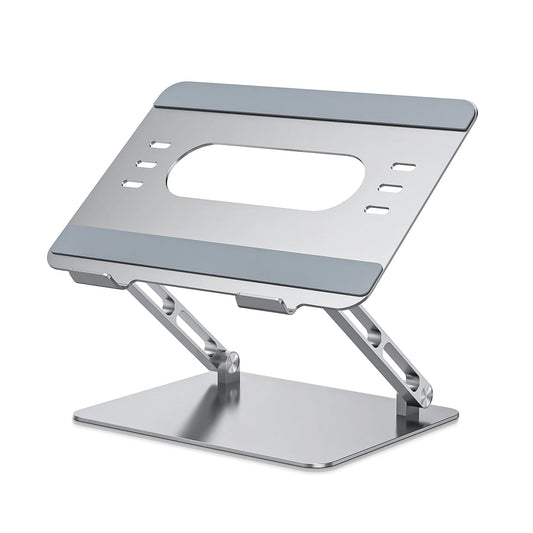 ST05 Laptop Stand Adjustable Aluminum Laptop Stand for Desk Ergonomic Computer Riser Sturdy Notebook Stand Laptop Within 10-17”