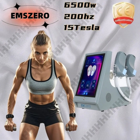 Emszero NEO 15 Tesla RF Professional Body Sculpt 6500W EMSZERO Slimming Machine Muscle Stimulator