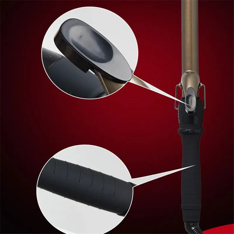 Professional 22mm 32mm LCD Hair Curler Adjustment Temperature Hair Curler Ceramic Curling Roller Wand Wavers Styling Tool
