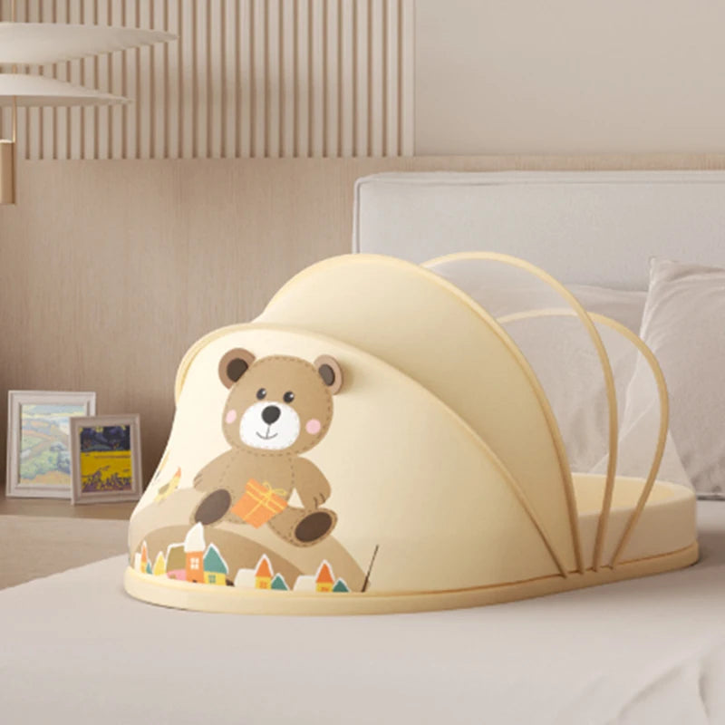 2025 Portable Bb Bed In Bed Mosquito Net Bionic Anti-Pressure Baby Crib Foldable Newborn Bed