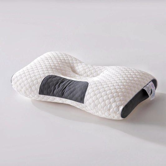 Local warehouse Knitted Massage Neck Pillow For Sleeping Soft, Adjustable Ergonomic Orthopedic Contour Support,helo to sleep