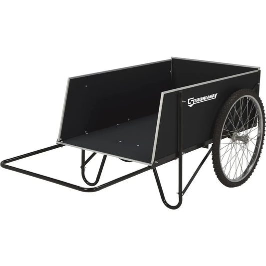 Garden Cart - 400-lb. Capacity, 14 Cu. Ft. 48in.L x 29in.W