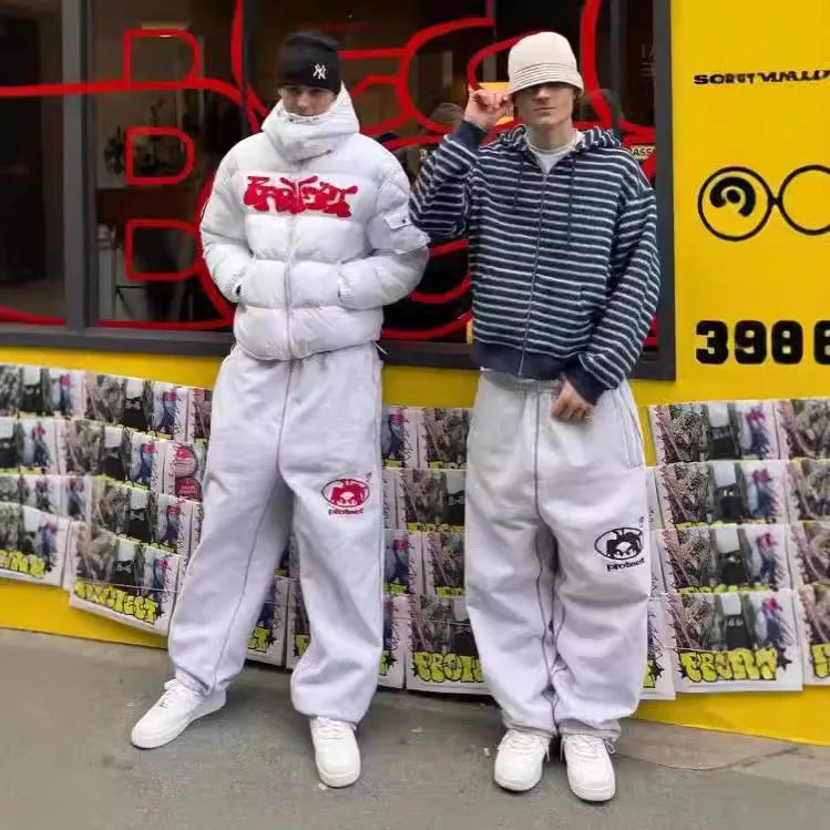 Man Long Pants Cargo Streetwear Joggers Y2k Casual Police Trousers Work Pants Male Harajuku Korean Streetwear merican style