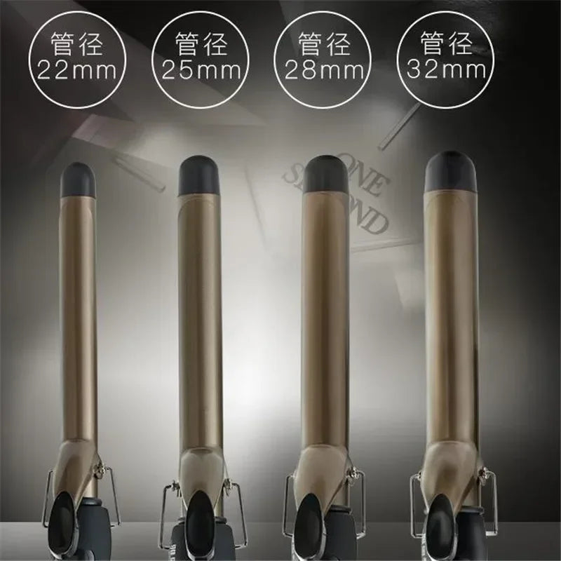 Professional 22mm 32mm LCD Hair Curler Adjustment Temperature Hair Curler Ceramic Curling Roller Wand Wavers Styling Tool