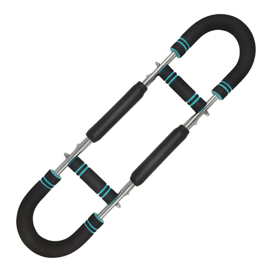 Hand Strength Grip Trainer Portable Twister Arm Exerciser 2 Adjustable Level Spring Workout Bar Home Fitness Equipment