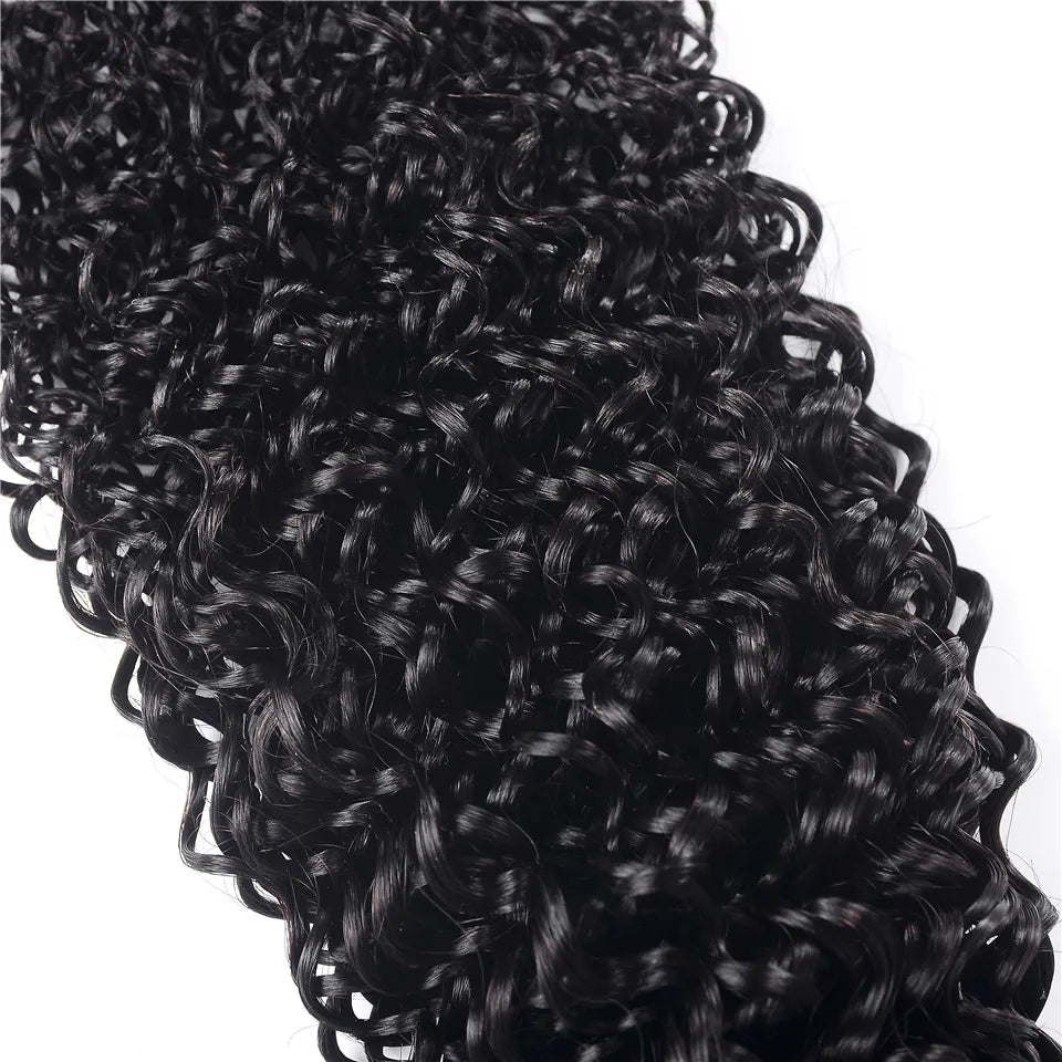 Kinky Curly Human Hair Bundles Brazilian Hair Weave Bundles Human Hair 3 Bundles 8-24 Inch Extension Natural Color AliPearl Hair