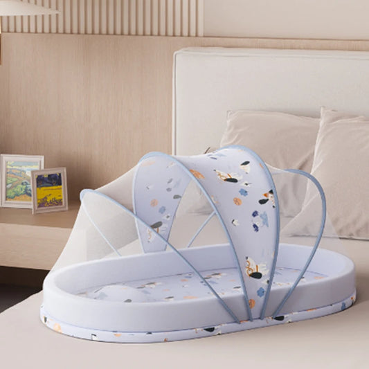 2025 Portable Bb Bed In Bed Mosquito Net Bionic Anti-Pressure Baby Crib Foldable Newborn Bed