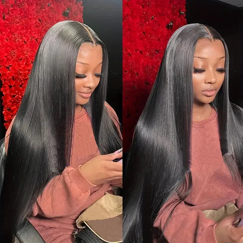 30 40 Inch Straight Lace Front Wigs Human Hair 13x6 Hd Lace Frontal Wig 13x4 Bone Straight Human Hair Wigs For Black Women Remy