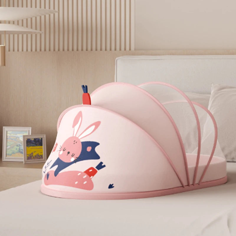 2025 Portable Bb Bed In Bed Mosquito Net Bionic Anti-Pressure Baby Crib Foldable Newborn Bed