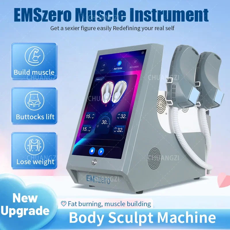 Emszero NEO 15 Tesla RF Professional Body Sculpt 6500W EMSZERO Slimming Machine Muscle Stimulator