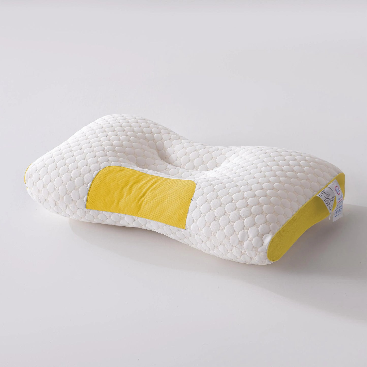 Local warehouse Knitted Massage Neck Pillow For Sleeping Soft, Adjustable Ergonomic Orthopedic Contour Support,helo to sleep
