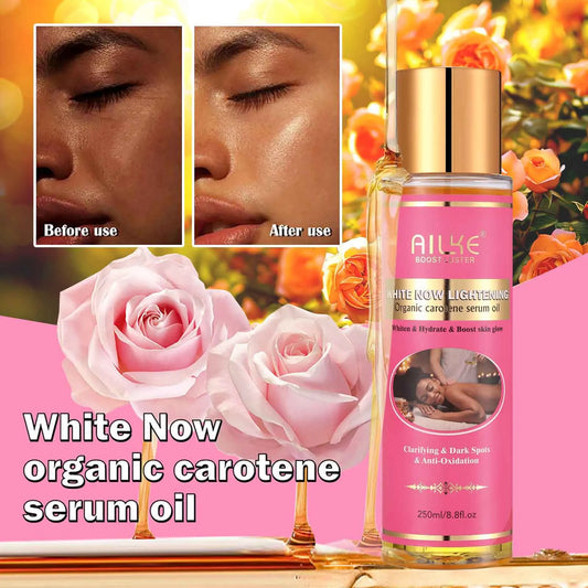 AILKE Organic Carrot Massage Oil, Moisturizing, Brightening, Hydrating, Remove Wrinkle, anti aging, Suitable for All Skin Types
