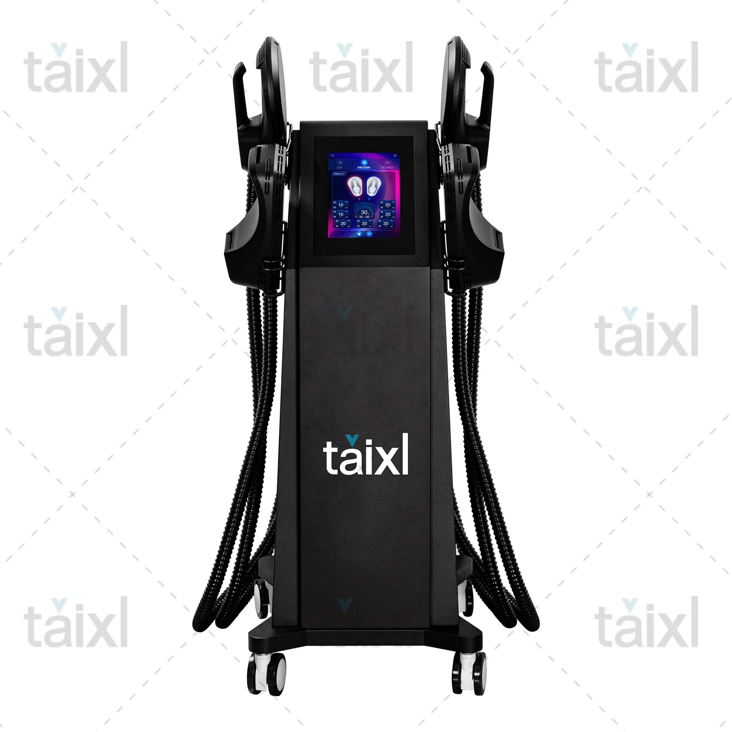 Ems body shaping machine new 15 Tesla high-power 6500w 4 handle pelvic stimulation pad optional