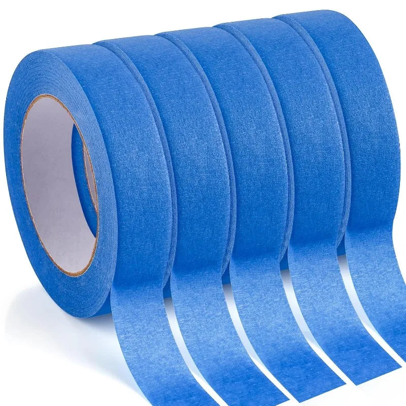 16 Rolls Painters Tape 2 Inch Wide,Multi-Surface No Residue Blue Masking Tape for Walls Painting,Packing,Labeling,DIY Cra