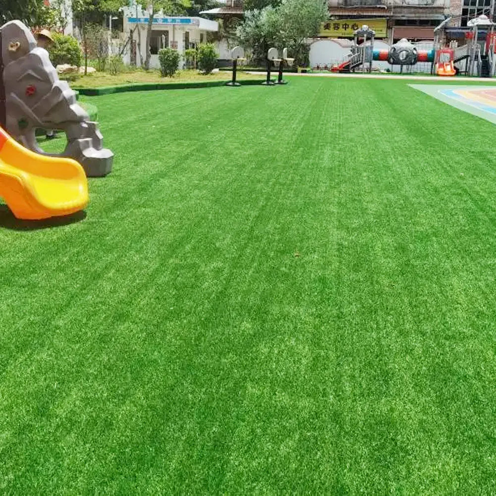 10 Pcs 12 Inchx12 Inch Square Artificial Grass Mat Interlocking Fake Grass Deck Turf Tiles Flooring Decor Pad for Indoor Outdoor