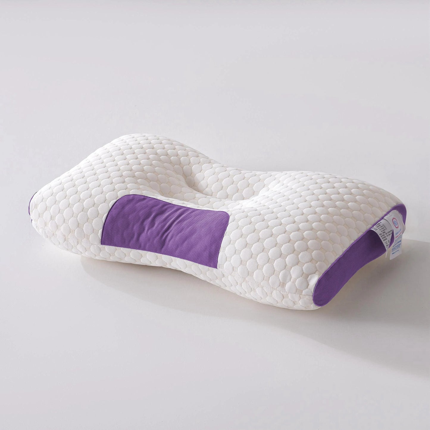 Local warehouse Knitted Massage Neck Pillow For Sleeping Soft, Adjustable Ergonomic Orthopedic Contour Support,helo to sleep