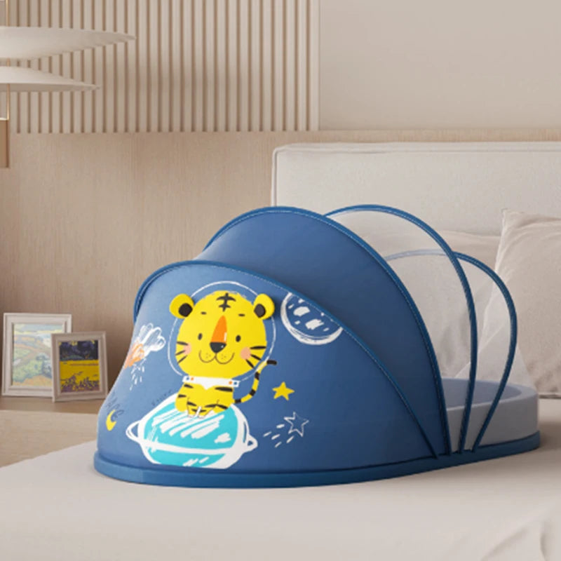 2025 Portable Bb Bed In Bed Mosquito Net Bionic Anti-Pressure Baby Crib Foldable Newborn Bed
