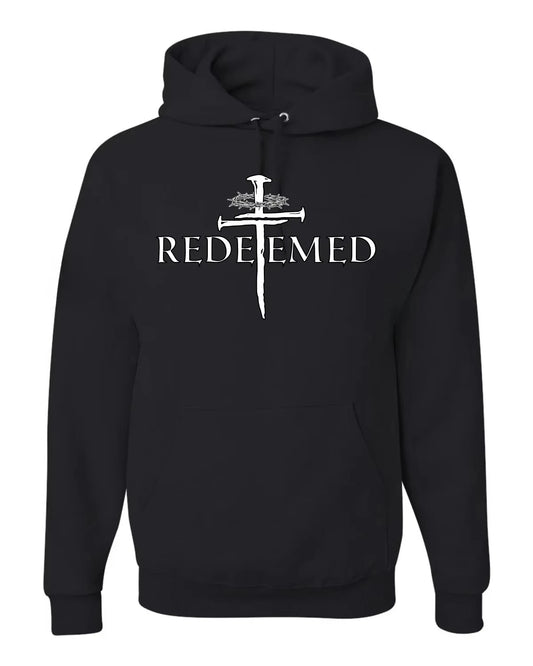 Redeemed Cross Jesus Christ Nails Faith Hoodie Sweatshirt High-end Luxury Is for Both Men and Women Top Y2k
