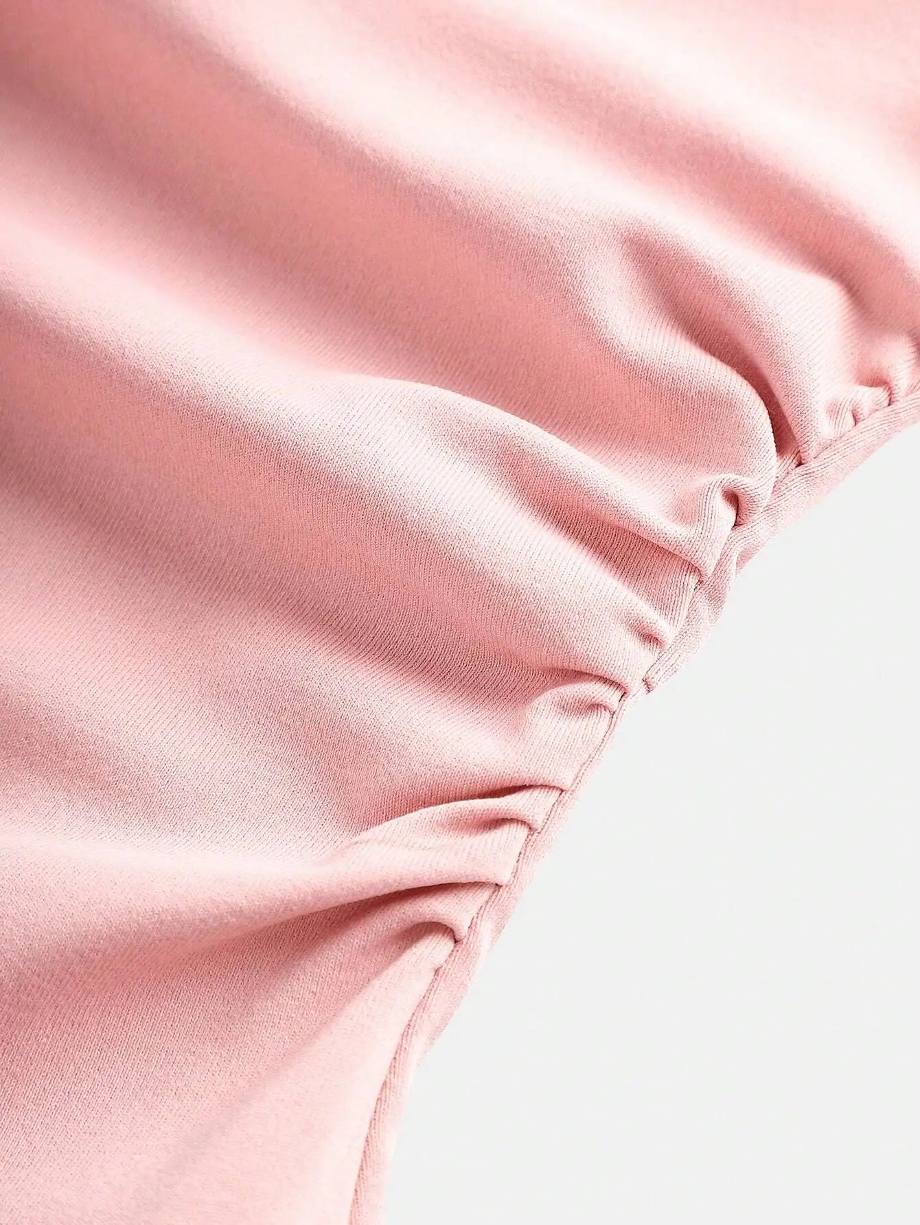 Pink Halter Neck Ruffle Hem Skater Dress for Teen Girls
