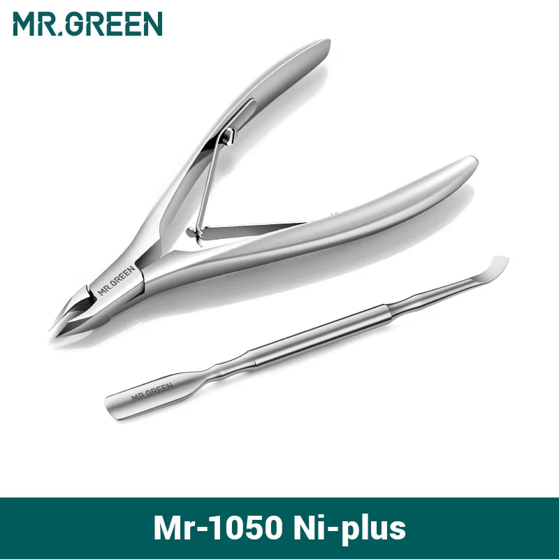MR.GREEN Gorgeous Colorful Cuticle Nippers Cuticle Clippers Nail Manicure Scissors Trimmer Dead Skin Remover Stainless Stee Tool