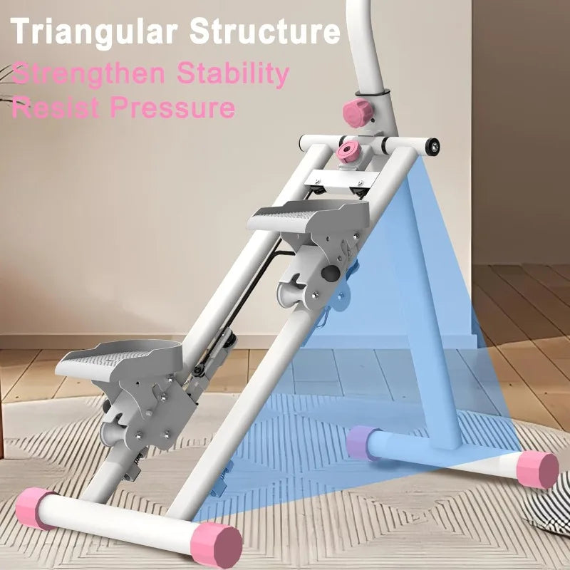 Stair Stepper for Home-Upgrade Vertical Climber Workout Machine for Full-Body Exercise Climber Fitness Equipment