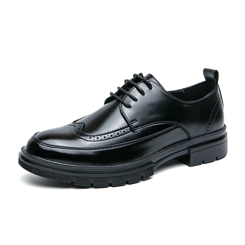 Men's Dress Oxford Shoes Classic Lace Up Formal Shoes