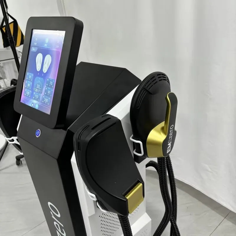 EMS Machine NEO RF EMS Electromagnetic Muscle Stimulator PRO Ultra Professional Sculp 6500w 5 Handle Pelvic Girdle