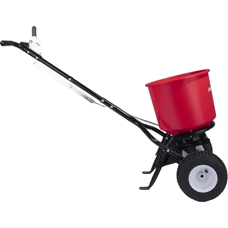 2600A-Plus 40 LB (18 KG) Walk-Behind Broadcast Fertilizer Spreader, Garden Seeder